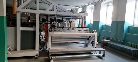 जूट कालीन के लिए TPR 2M कालीन बैकिंग मशीनTPE थर्मोप्लास्टिक एक्सट्रूज़न लाइन
