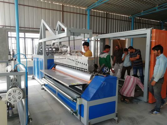 मुद्रित कालीन समर्थन माध्यमिक समर्थन कालीन TPE मशीन